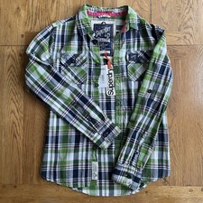 Superdry • Green/Blue Plaid