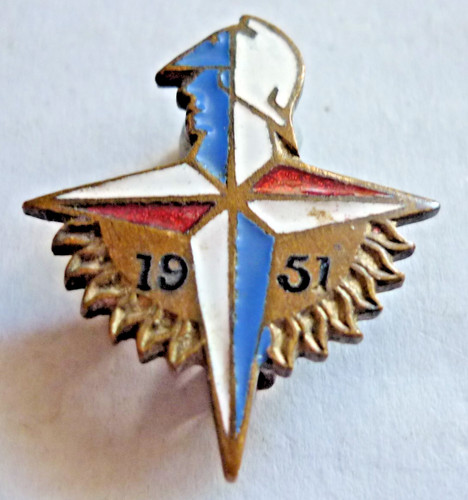 Small vintage enamel - vintage, badge