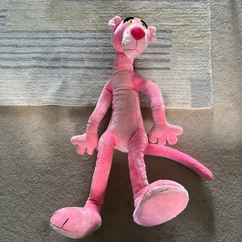 Pink panther plush toy 1991 - pink,