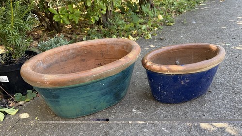 Glazed cobalt blue - glazed,