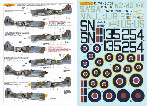Xtradecal tempest v - 1/48, 56