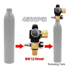 PCP-Paintball Air-Tank Cylinder Regulator Adjustable Pressure HPA Tank Pin-Valve