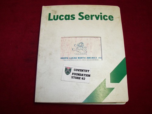 Jaguar lucas services parts - jaguar,