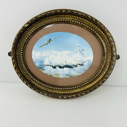 Vintage gilt oval - vintage, frame
