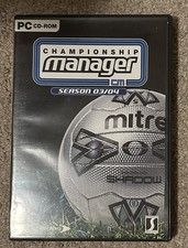 Championship Manager Season 03/04 (PC: Windows, 2003)