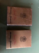 Vintage Matchboxes From Benson