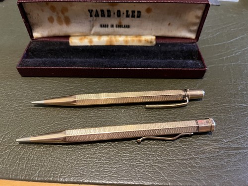 Two vintage yard led - led, rolled