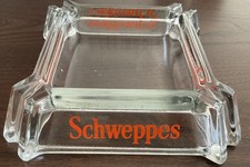 vintage clear glass Schweppes