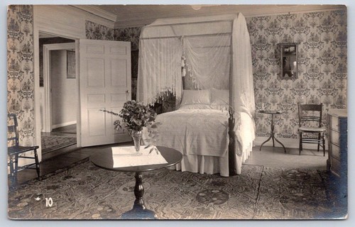 Vintage bedroom interior - , four