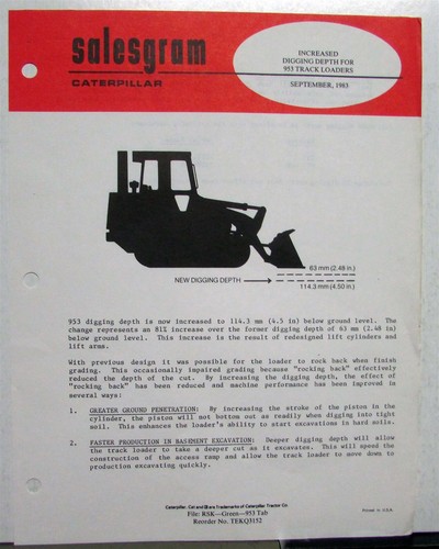 1984 caterpillar 953 track - 953,