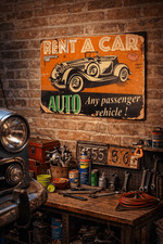 Vintage Rent A Car Auto”