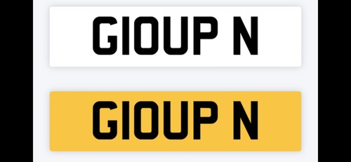 Cherished number plate rally - number,