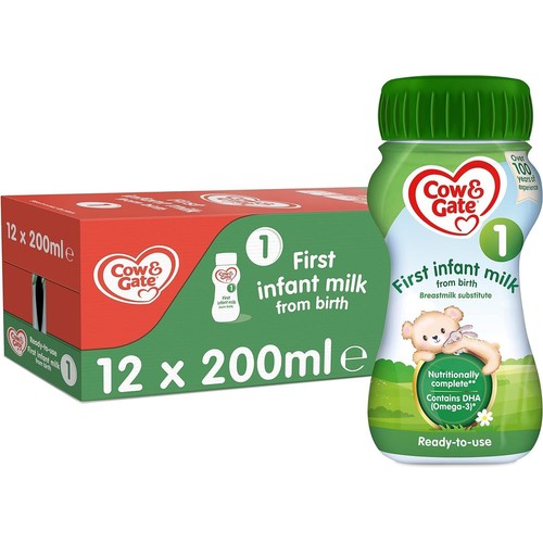 200ml cow gate 1 first - x,