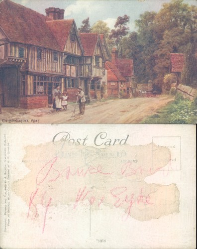 Street scene chiddingstone - scene,