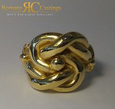 Men's Double Knot Ring Cast in