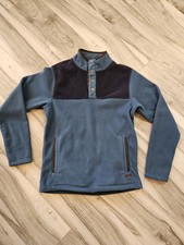 Unisex PG Field Heritage 1/4 button fleece Pullover. Blue UK Size Small.. VGC..
