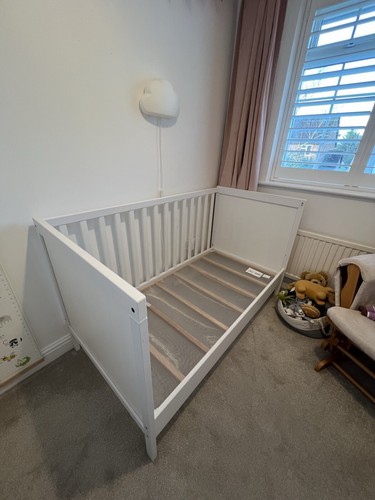 Ikea sundvik cot white with - ikea,
