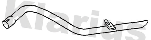 Klarius tail pipe fits - , nissan