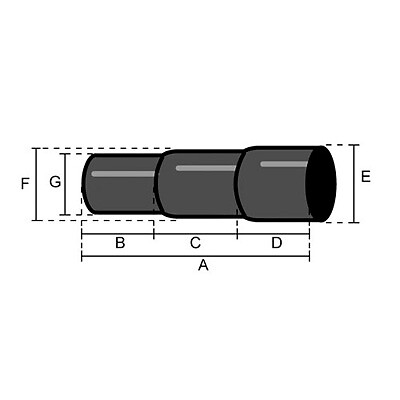 Jetex exhaust tube pipe - tube, /