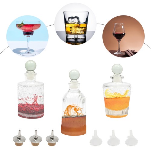 Bitters bottle set 3 - of,