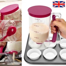 900ml Batter Dispenser DIY Muffin Cupcake Pancake Kitchen Measuring Baking Tools