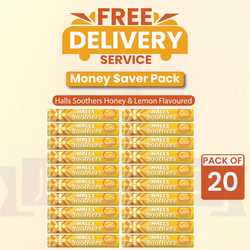 Halls soothers honey and lemon - halls,