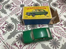 Matchbox Lesney 64 M.G. 1100 Green Boxed