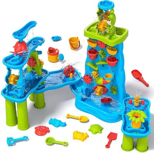 Sand and water table - water, garden