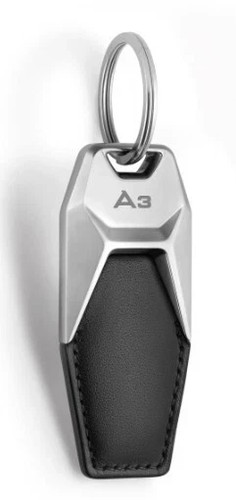 Audi leather keyring - leather,
