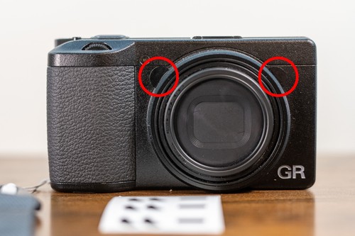 Ricoh iii dust - gr,