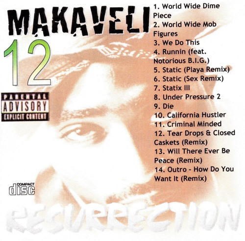Makaveli resurrection cd - resurrection, [cd]