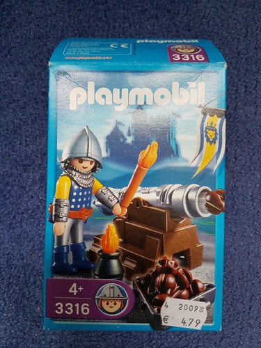 Playmobil 3316 gunner cannon - gunner,