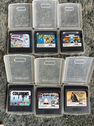 Sega game gear games bundle - game,