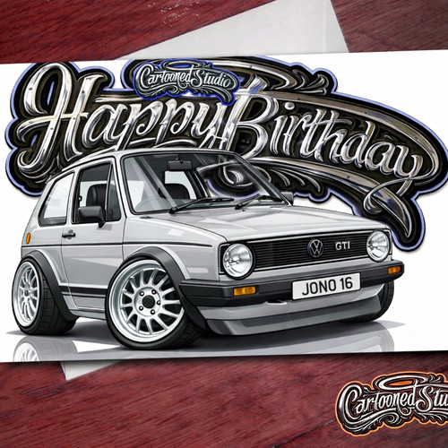 Personalised golf gti mk1 - personalised,