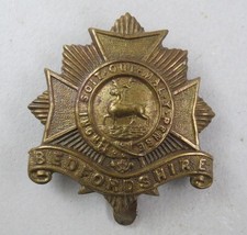 Military Brass Cap Badge The