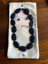 LOLA ROSE Semi Precious Blue Sandstone Statement Necklace
