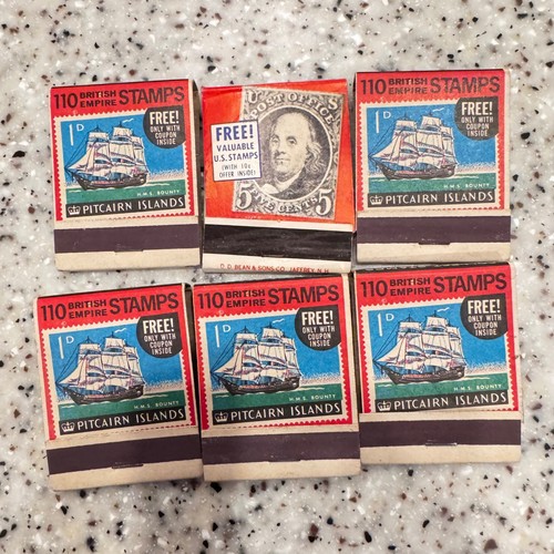 Vintage matchbooks lot 6 - matchbooks,