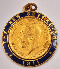 1911 King George V Farthing