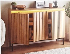 LED Sideboard 3 Door Buffet