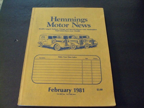 Hemmings motor news - hemmings,