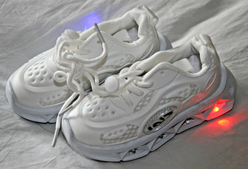 Toddlers white trainers with