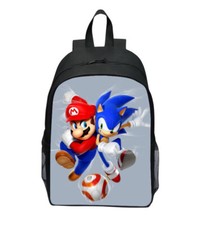 Anime Super Mario School Bag