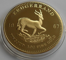 1967 Gold Plated 1oz 24K