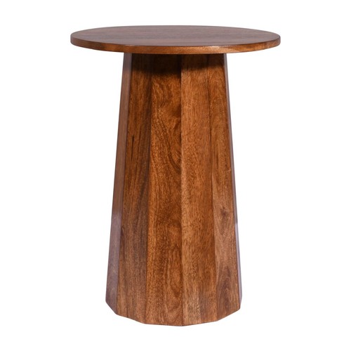Round side end - lamp, table