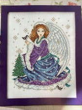 Joan Elliott Winter Angel Christmas Cross Stitch Chart