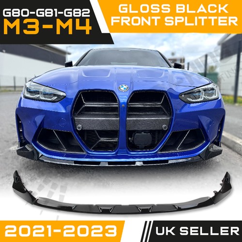 Gloss black front - splitter, for