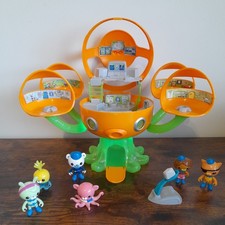 Octonauts Sea Slimed Octopod with Catapult and Octonauts - Excellent condition