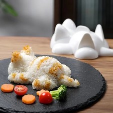 Japanese Style Cat Shape Onigiri Mold Large Size Sushi Mould  Pumpkin