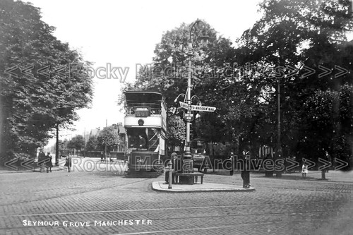 Xgg seymour grove with - with, tram