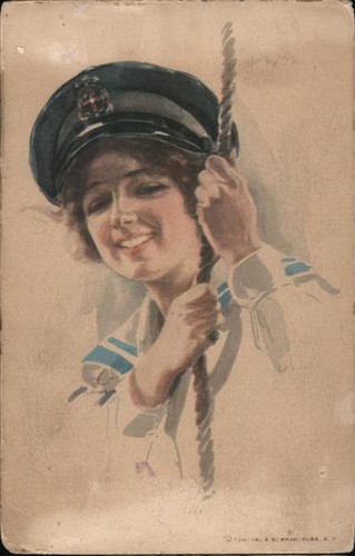 Harrison fisher woman sailor - fisher,